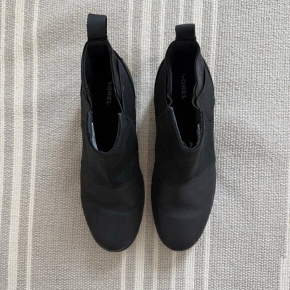 Sorel Emelie Chelsea Boots with Lug Sole - Waterproof - Picture 10 of 11